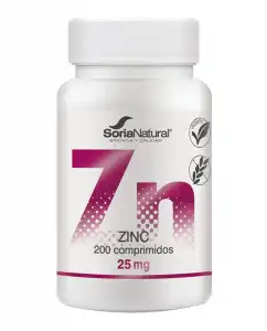 Soria Natural - Comprimidos Zinc Liberación Sostenida