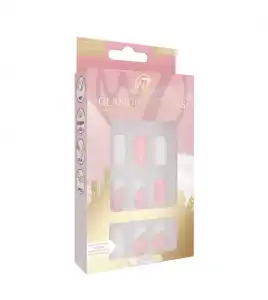 W7 - Uñas postizas Glamorous Nails - Ballet Slippers