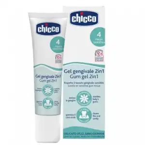 Chicco Chicco Gel Gingival 4m+, 30 ml