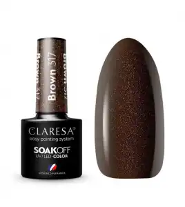 Claresa - Esmalte semipermanente Soak off - 317: Brown