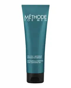 Méthode Jeanne Piaubert - Gel Exfoliante Méthode For Men Gel 3 En 1 125 Ml