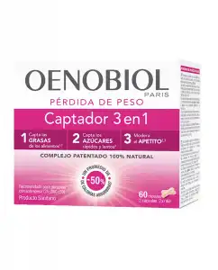 Oenobiol - 60 Cápsulas Captador 3 En 1