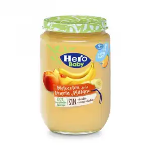 Potito de Melocotón de la Huerta y Plátano 190 ml