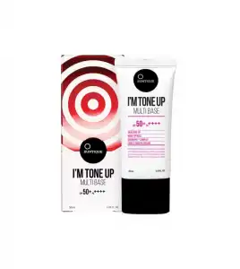 Suntique - Protector solar y prebase de maquillaje I'm Tone Up Multi Base - SPF50+