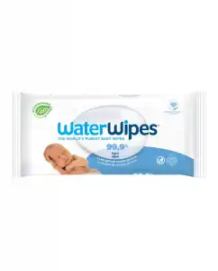 WaterWipes - 60 Unidades Toallitas Para Bebé