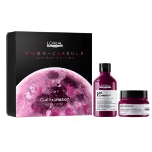 ¡31% DTO! Cofre Edición Limitada Moon Capsule Curl Expression Duo 550 ml