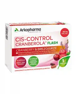 Arkopharma - Bienestar Urinario Cramberola Flash Cis-Control