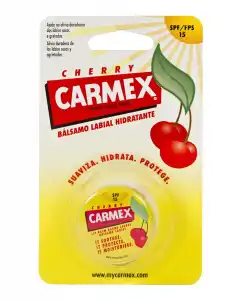 Carmex - Bálsamo Labial Tarro Sabor Cereza SPF 15