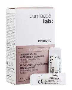 Cumlaude Lab - 10 Óvulos Vaginales Prebiotic Prevención De Vaginosis Y Vaginitis