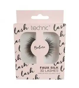 Technic Cosmetics - Pestañas postizas Faux Silk Lashes - Bolero