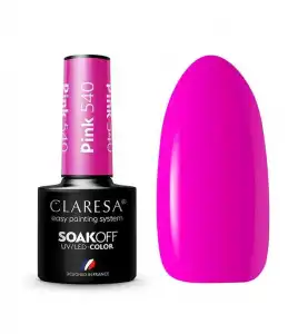 Claresa - Esmalte semipermanente Soak off - 540: Pink