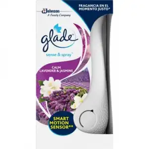 Glade Sense & Spray Lavanda + Recambio Und. Ambientador Automatico