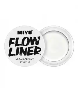 Miyo - Eyeliner en crema Flow Liner - 02: White flag