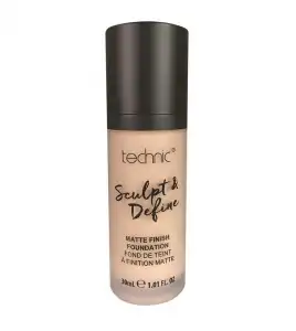 Technic Cosmetics - Base de maquillaje Sculpt & Define - Beige