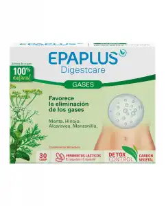 Epaplus Digestcare - 30 Comprimidos Gases