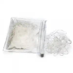 Inca Bolsa Mini Gomas Elásticas Transparente 250 Ud 250 und Gomas del Pelo