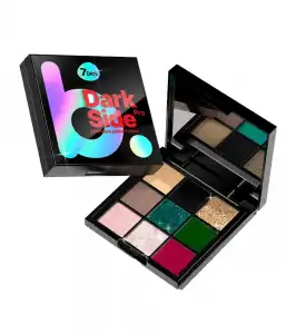 7 Days - *Dark Side* - Paleta de sombras - 01: Black Mamba