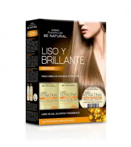 Be natural - Kit post alisado Lisso Keratina