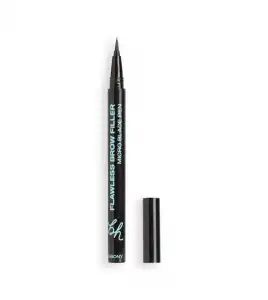 BH Cosmetics - Lápiz para cejas Flawless Brow Filler Pen - Ebony