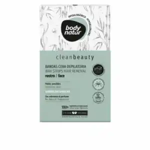 Body Natur Bandas Faciales Clean Beauty, 8 un