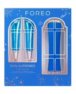 FOREO - Dispositivo De Luz LED Azul Antiacné ESPADA? + 2x Gel Concentrado ESPADA? BHA+PHA Blemish Solution Skin Supremes Holiday Set