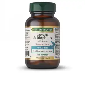 Acidophilus 60 cápsulas masticables #fresa