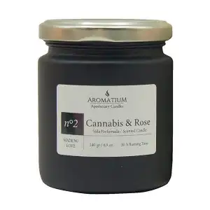 Apothecary Candle NÂº2 Cannabis & Rose