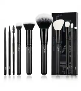 Jessup Beauty - Set de brochas 10 piezas Customary - T323: Black