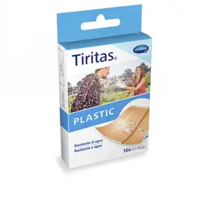 Tiritas plastic 6x10cm 10 u