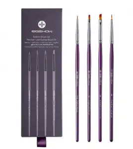 Eigshow - Set de pinceles para eyeliner (4 piezas)