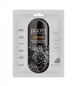 Jigott - Mascarilla facial con extracto de caviar