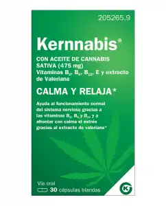 Kern Pharma - 30 Cápsulas Kernnabis CBD