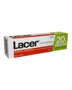 Lacer - Pasta Dentífrica 150 Ml