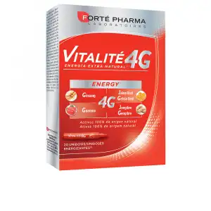 Vitalité 4 energy 20 viales