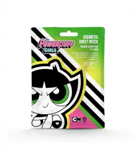 Mad Beauty - *Powerpuff Girls* - Mascarilla facial Cactus - Manzana