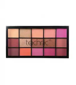 Technic Cosmetics - Paleta de sombras de ojos Pressed Pigment - Hot Love