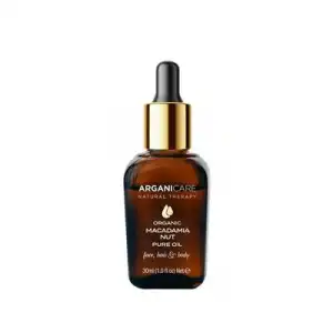 Arganicare  Aceite de Macadamia Biológico 3 en 1, 30 ml