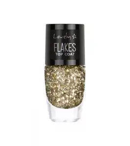 Lovely - Esmalte de uñas Flakes Top Coat - 2