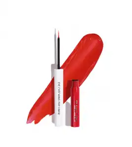 Moira - Delineador de ojos waterproof Eye catching Dip Liner - 13: Red