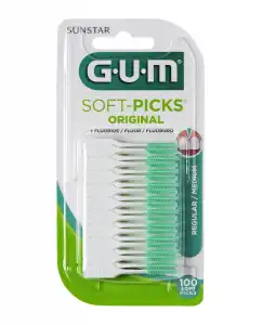 Gum - Cepillo Interdental Soft-Picks Original Regular (100 Unid)