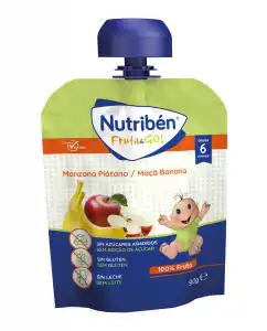 Nutribén® - Fruta & Go Manzana Plátano 90 G Nutribén