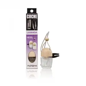 Ambientador Coche con Pinza Lavanda 7 ml