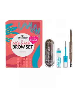 Essence - *Easy & Wow* - Set de cejas - Medium