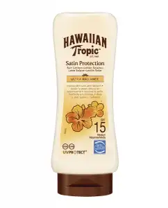 Hawaiian Tropic - Loción Solar Protectora SPF15