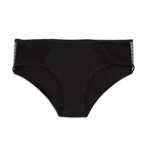 Kiwitas Classic Plumeti braguitas menstruales negro #M