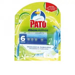 Pato Wc Discos Activos aparato + 6 recambio #lima 7 u