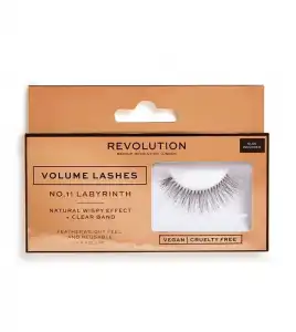 Revolution - Pestañas postizas Volume Lashes - Nº.11 Labyrinth