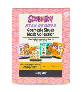 Mad Beauty - *Scooby Doo* - Set de mascarillas faciales Stay Groovy