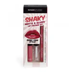 Shaky Matte-Glossy Lip Colour Kit