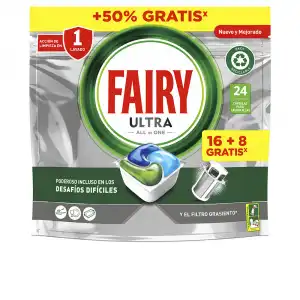 Fairy Ultra Plus Original lavavajillas 24 cápsulas